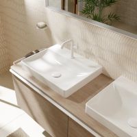 Раковина накладна Hansgrohe Xelu Q 60 см білий глянцевий 61018450