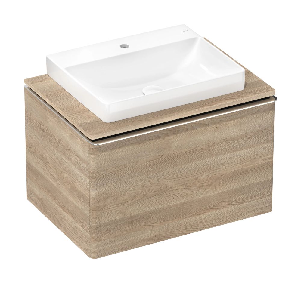 Раковина накладна Hansgrohe Xelu Q 60 см білий глянцевий 61018450