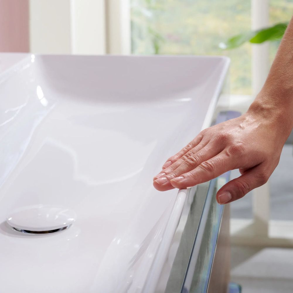 Раковина накладна Hansgrohe Xelu Q 60 см білий глянцевий 61019450