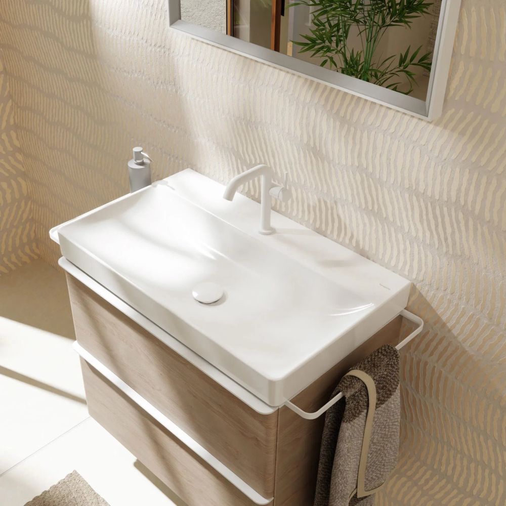 Раковина підвісна Hansgrohe Xelu Q 80 см білий глянцевий 61020450