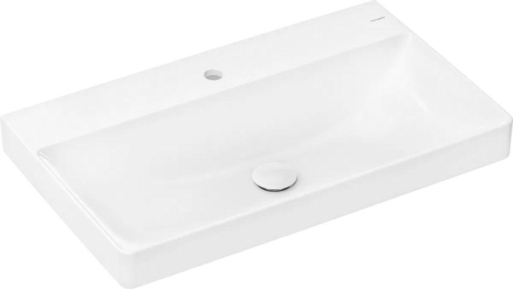 Раковина накладна Hansgrohe Xelu Q 80 см білий глянцевий 61022450