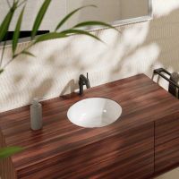 Раковина врезная Hansgrohe Xuniva S 35 см белый глянцевый 61046450