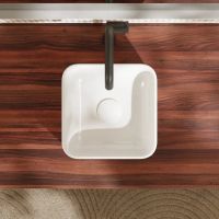 Раковина накладна Hansgrohe Xuniva Q 30 см білий глянцевий 61074450