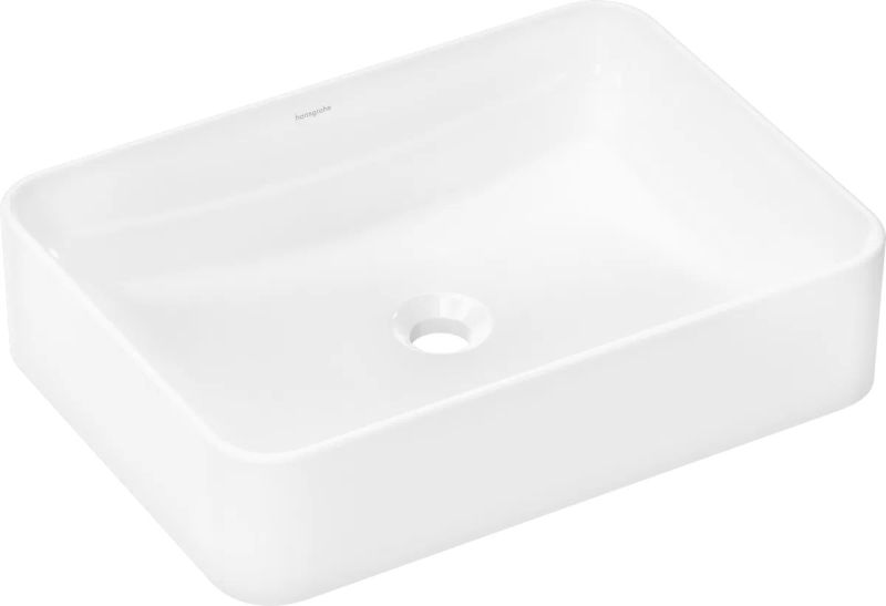 Раковина накладна Hansgrohe Xuniva Q 55 см білий глянцевий 61075450