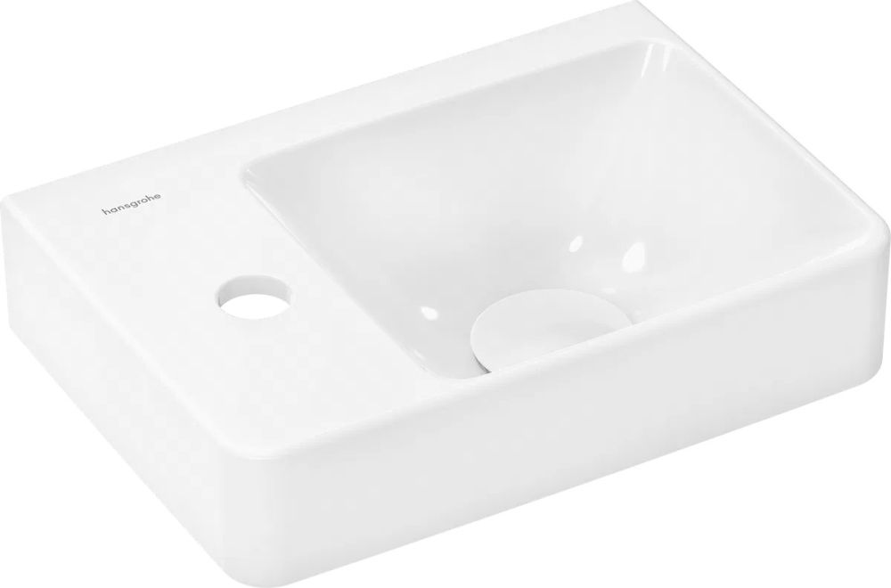 Раковина подвесная Hansgrohe Xelu Q 36 см белый глянцевый 61085450