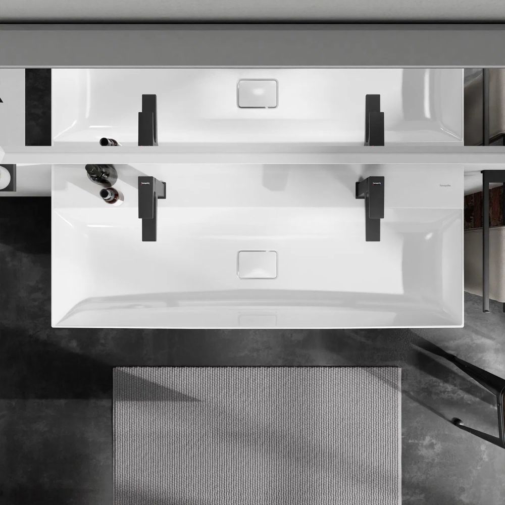 Раковина підвісна Hansgrohe Xevolos E 120 см білий глянцевий 61106450