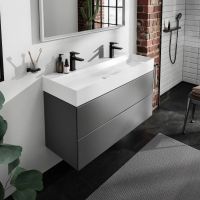Раковина підвісна Hansgrohe Xevolos E 120 см білий глянцевий 61106450
