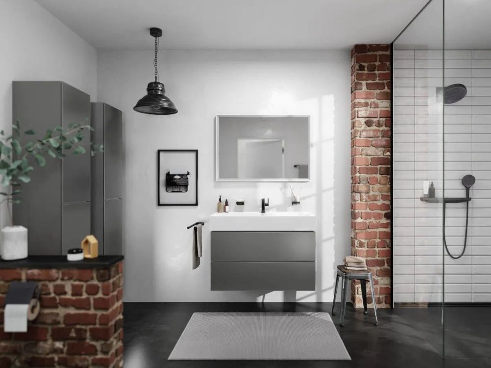 Раковина підвісна Hansgrohe Xevolos E 100 см білий глянцевий 61111450