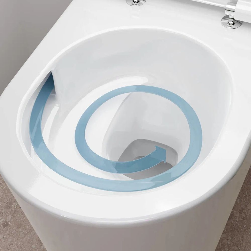 Унитаз подвесной Hansgrohe EluPura S белый глянцевый 61114450