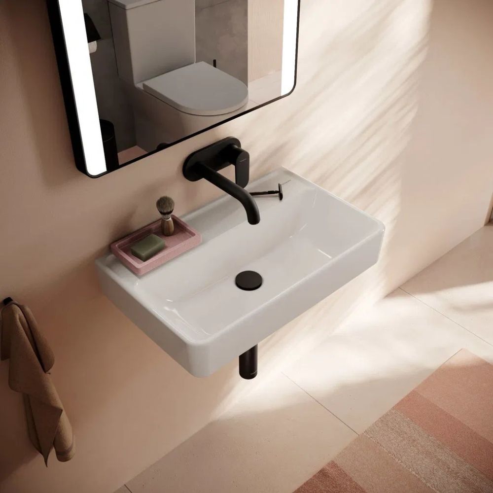 Раковина підвісна Hansgrohe Xanuia Q 60 см білий глянцевий 61127450