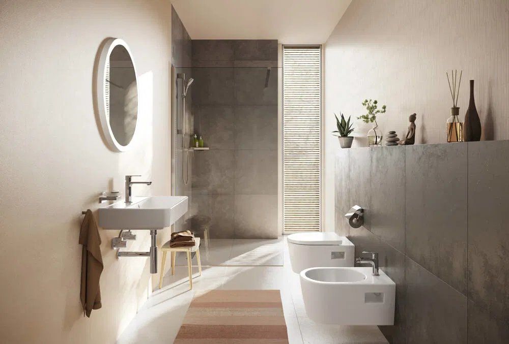 Раковина підвісна Hansgrohe Xanuia Q 65 см білий глянцевий 61128450