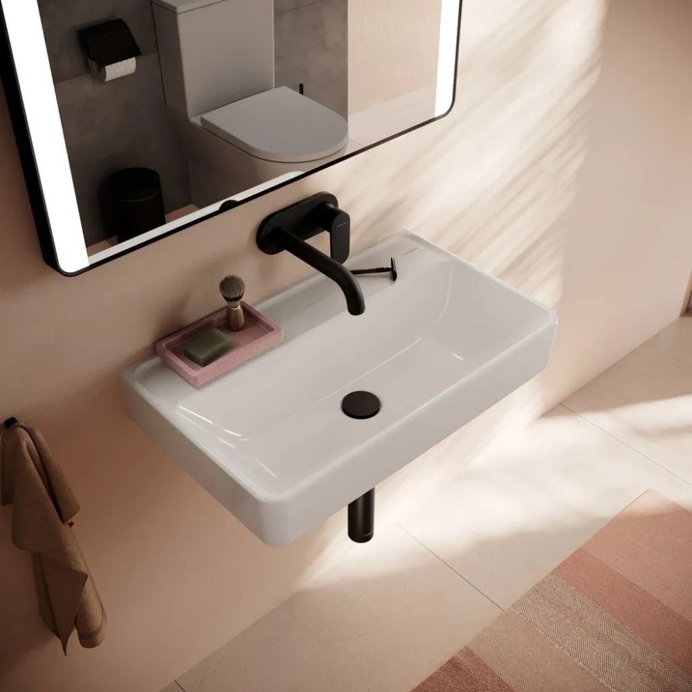 Раковина підвісна Hansgrohe Xanuia Q 65 см білий глянцевий 61131450