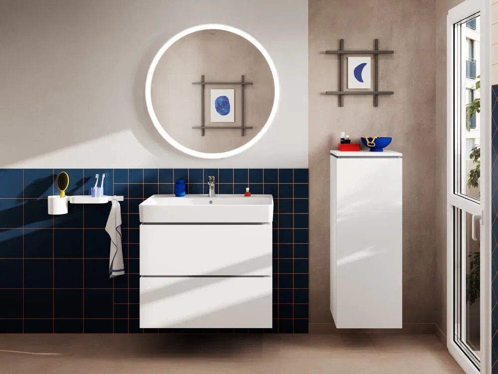 Раковина підвісна Hansgrohe Xanuia Q 80 см білий глянцевий 61136450