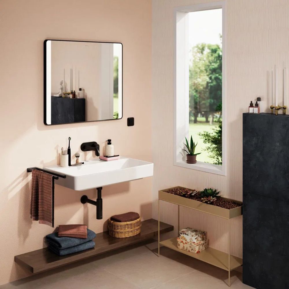 Раковина підвісна Hansgrohe Xanuia Q 80 см білий глянцевий 61139450