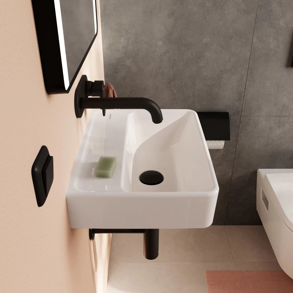 Раковина подвесная Hansgrohe Xanuia Q 45 см белый глянцевый 61142450