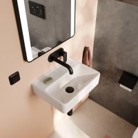 Раковина подвесная Hansgrohe Xanuia Q 45 см белый глянцевый 61142450