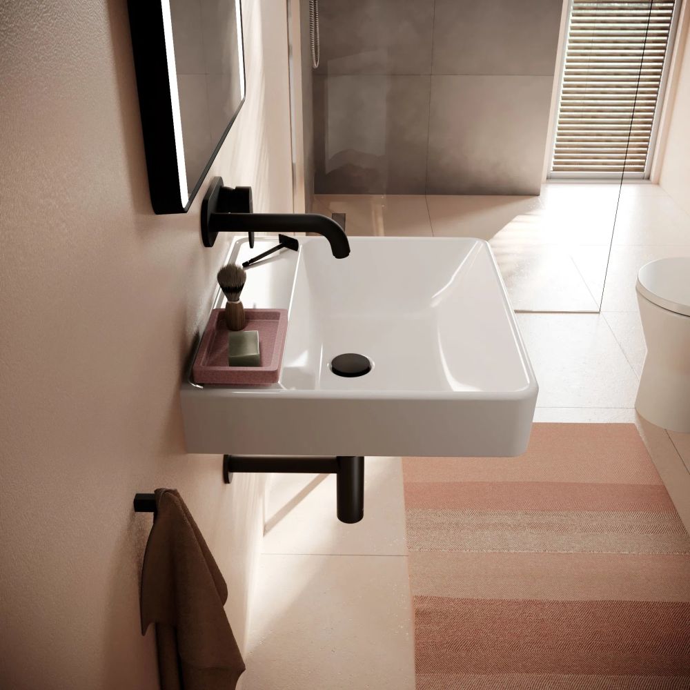 Раковина підвісна Hansgrohe Xanuia Q 55 см білий глянцевий 61148450