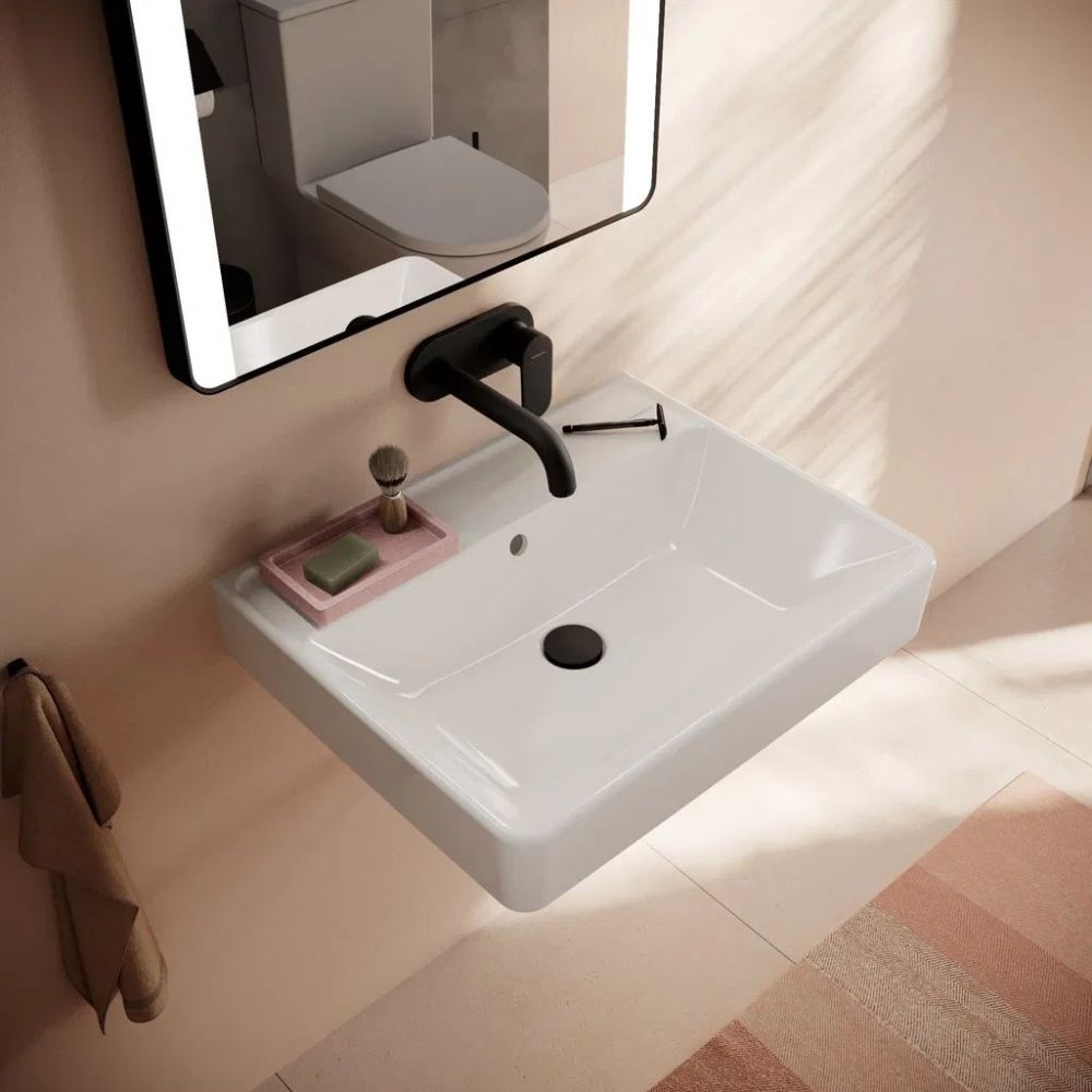 Раковина підвісна Hansgrohe Xanuia Q 60 см білий глянцевий 61149450