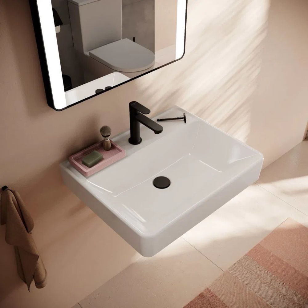 Раковина підвісна Hansgrohe Xanuia Q 60 см білий глянцевий 61150450