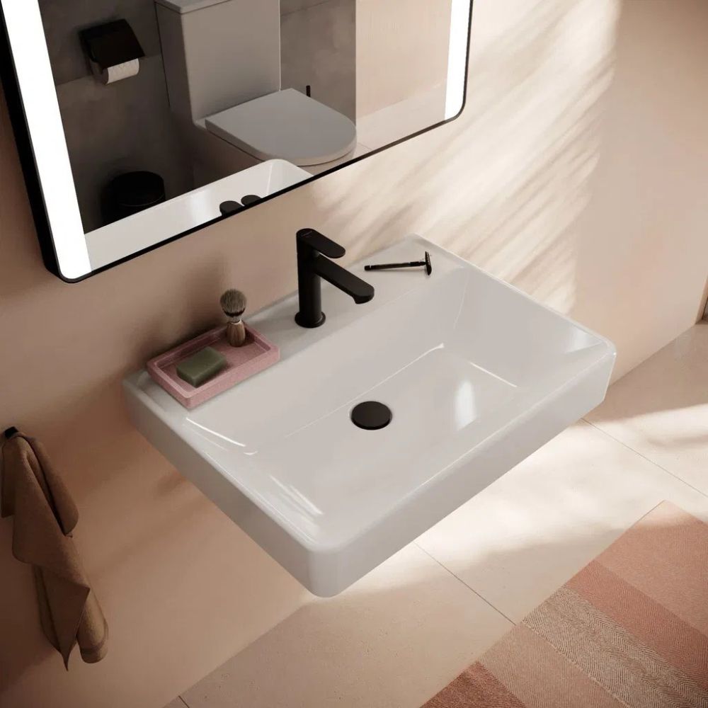 Раковина підвісна Hansgrohe Xanuia Q 65 см білий глянцевий 61153450