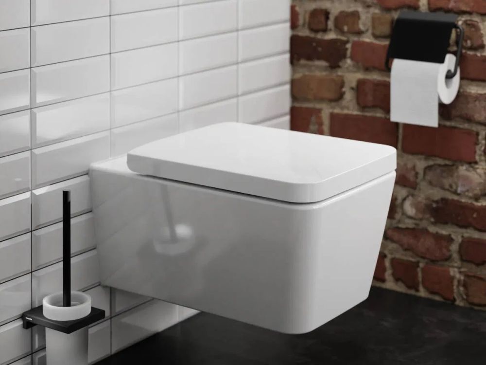 Унитаз подвесной Hansgrohe EluPura Q белый глянцевый 62022450