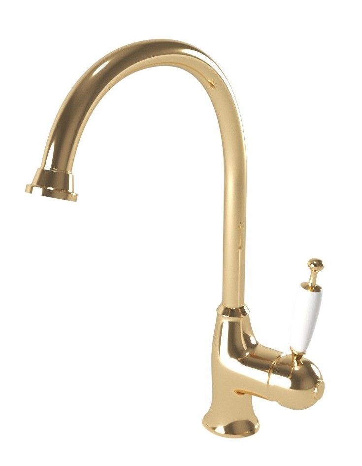 Змішувач для кухні Bugnatese Oxford натуральна латунь OXFON6381