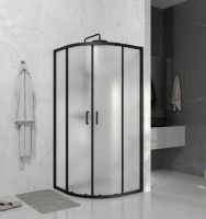 Душова кабіна Koller Pool Line Arc 90х90 (Профіль - чорний, скло - grape) 1440652504