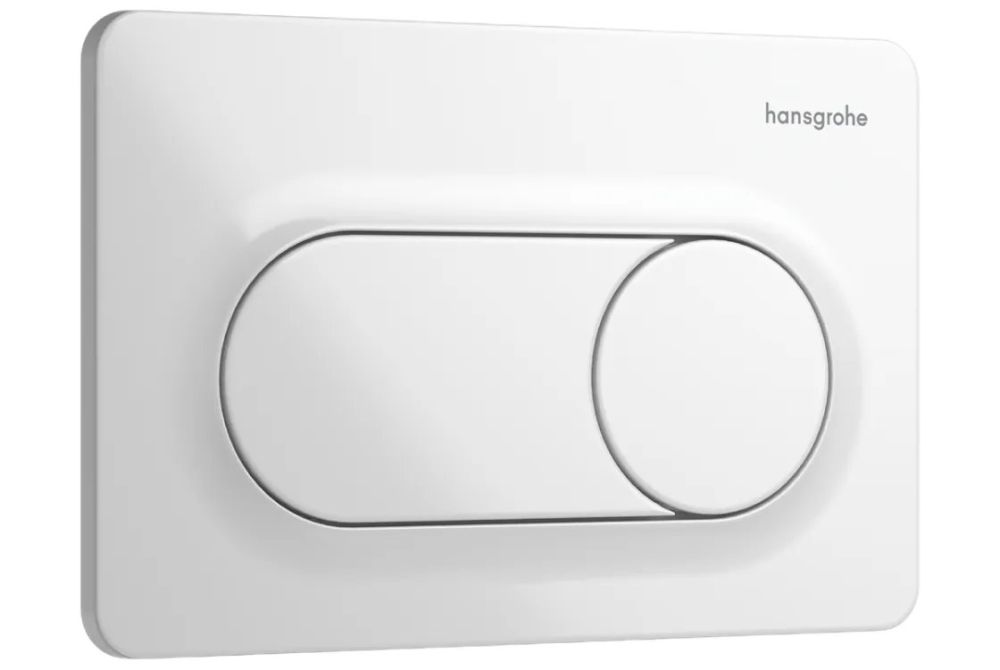 Клавіша змиву Hansgrohe iFrame Original S білий глянцевий 66002450
