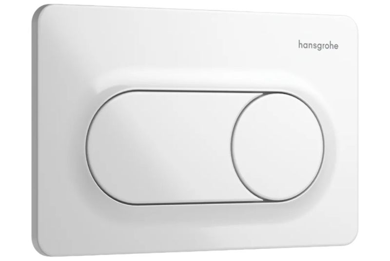 Клавіша змиву Hansgrohe iFrame Original S білий глянцевий 66002450