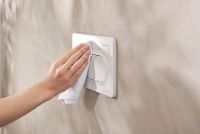 Клавіша змиву Hansgrohe iFrame Original S білий глянцевий 66002450