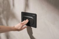 Клавіша змиву Hansgrohe iFrame Original S чорний матовий 66002670