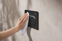 Клавіша змиву Hansgrohe iFrame Original S чорний матовий 66002670