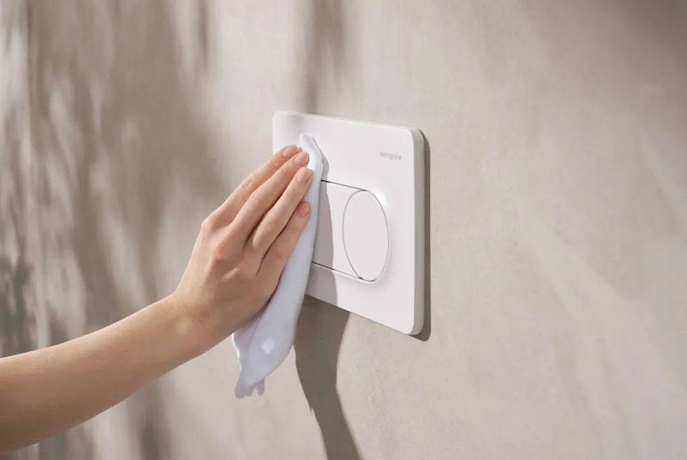 Клавіша змиву Hansgrohe iFrame Original S білий матовий 66002700