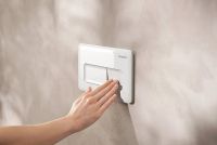 Клавіша змиву Hansgrohe iFrame Original Q білий глянцевий 66001450