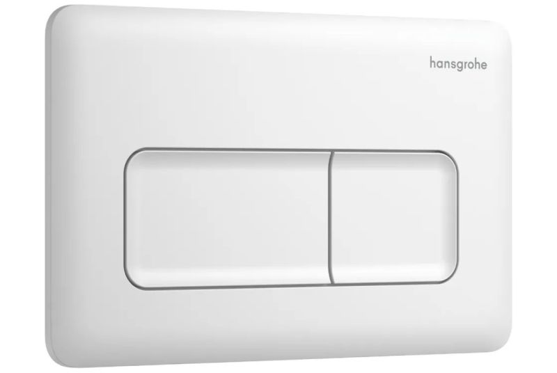 Клавіша змиву Hansgrohe iFrame Original Q білий матовий 66001700