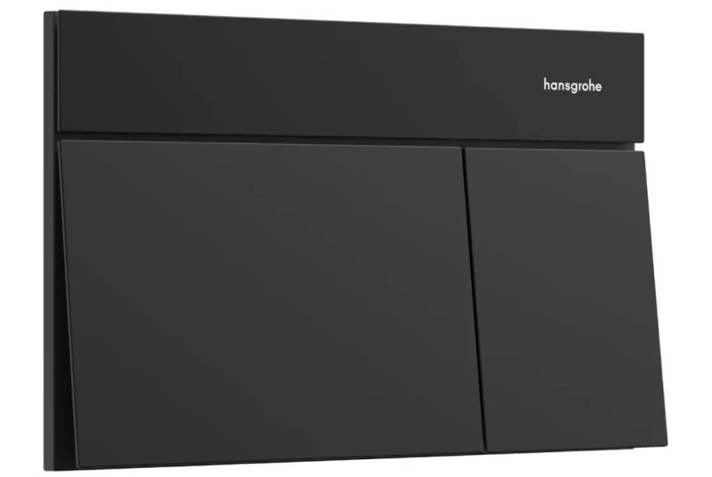 Клавіша змиву Hansgrohe iFrame Element E чорний матовий 66003670