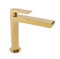 Смеситель для раковины Bugnatese Simple PVD золото SIMPO6613S