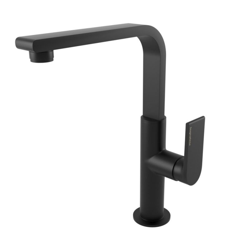 Змішувач для раковини Bugnatese Simple чорний матовий SIMNE6618