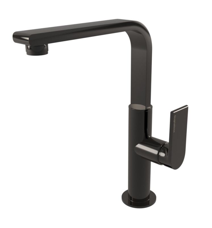 Змішувач для раковини Bugnatese Simple PVD чорний SIMPT6618