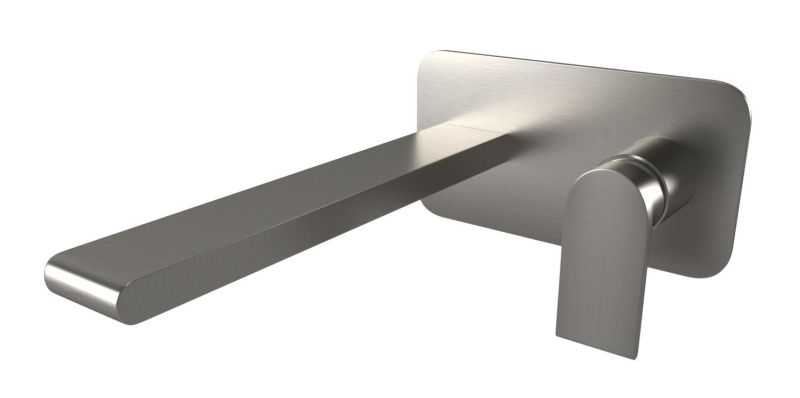 Змішувач для раковини Bugnatese Simple брошований нікель SIMNS6647