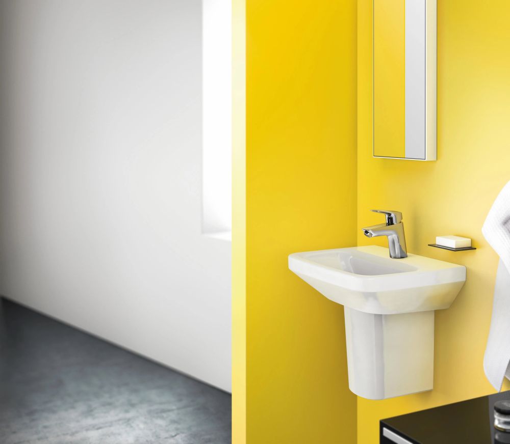 Змішувач для раковини Hansgrohe Logis чорний матовий 71070670