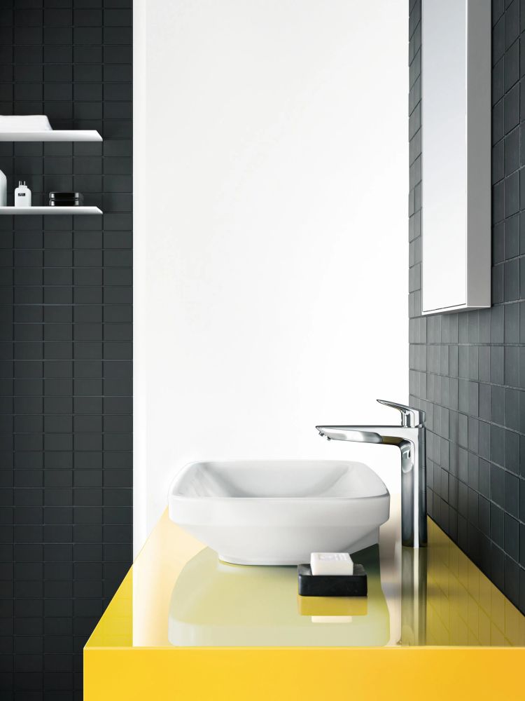 Змішувач для раковини Hansgrohe Logis чорний матовий 71091670