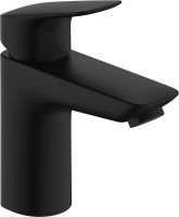 Смеситель для раковины Hansgrohe Logis черный матовый 71100670