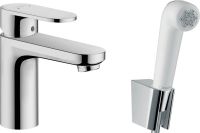 Змішувач для раковини Hansgrohe Vernis Blend хром 71215000 з гігієнічним душем