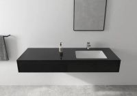 Смеситель для раковины Hansgrohe Vernis Shape черный матовый 71562670