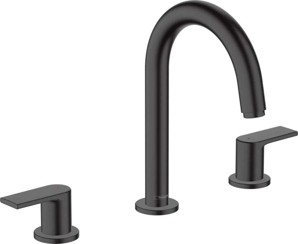 Змішувач для раковини Hansgrohe Vernis Shape чорний матовий 71563670