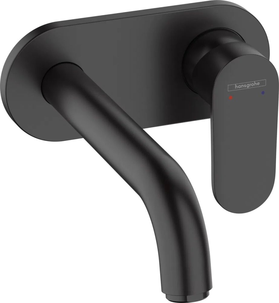 Змішувач для раковини Hansgrohe Vernis Blend чорний матовий 71576670