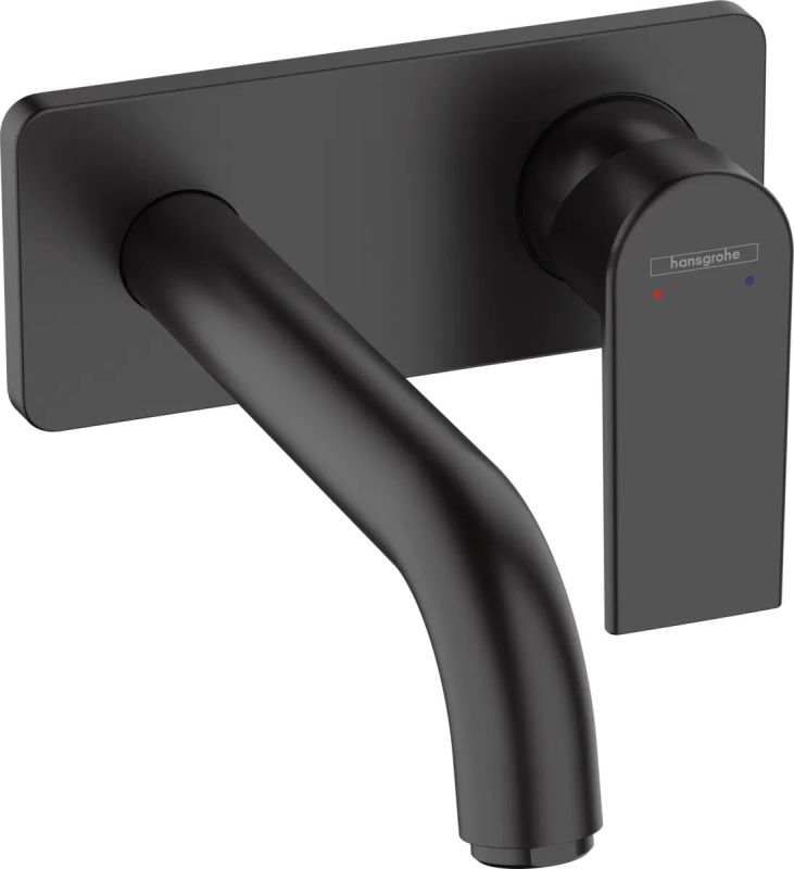 Змішувач для раковини Hansgrohe Vernis Shape чорний матовий 71578670