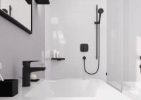 Змішувач прихованого монтажу Hansgrohe Logis чорний матовий 71605670