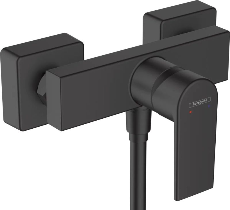 Змішувач для душу Hansgrohe Vernis Shape чорний матовий 71650670